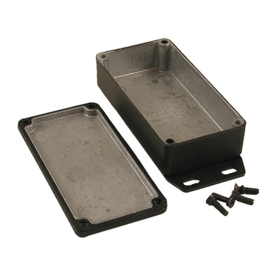 1590WGFBK by Hammond Manufacturing - BOX ALUM BLACK 3.937""L X 1.969""W