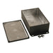 1590WJFBK by Hammond Manufacturing - BOX ALUM BLACK 5.709""L X 3.740""W