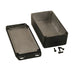 1590WN1FLBK by Hammond Manufacturing - BOX ALUM BLACK 4.764""L X 2.598""W