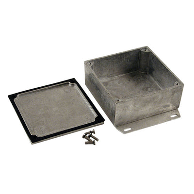 1590WYF by Hammond Manufacturing - BOX ALUM UNPTD 3.622""L X 3.622""W