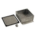 1590WYF by Hammond Manufacturing - BOX ALUM UNPTD 3.622""L X 3.622""W