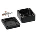1590Z061BK by Hammond Manufacturing - BOX ALUM BLACK 2.510""L X 2.274""W