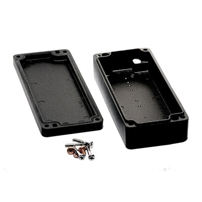 1590Z063BK by Hammond Manufacturing - BOX ALUM BLACK 5.890""L X 2.508""W