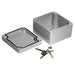 1590Z110GY by Hammond Manufacturing - BOX ALUM GRAY 2.937""L X 3.134""W
