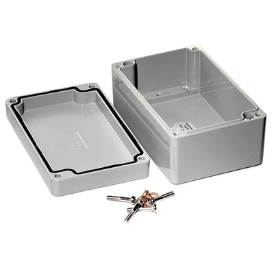 1590Z120GY by Hammond Manufacturing - BOX ALUM GRAY 4.906""L X 3.138""W