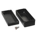 1590Z135BK by Hammond Manufacturing - BOX ALUM BLACK 6.890""L X 3.150""W