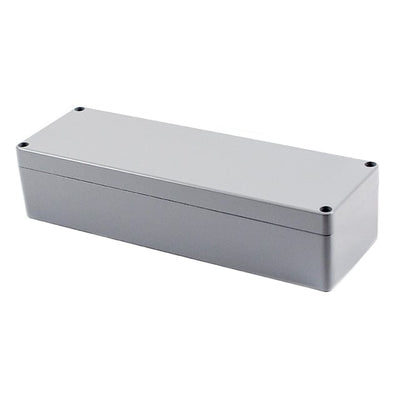 1590Z140GY by Hammond Manufacturing - BOX ALUM GRAY 9.846""L X 3.130""W