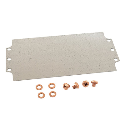 1590Z150PL by Hammond Manufacturing - PANEL INNER STEEL 8.1X4.2