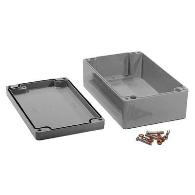 1590Z162GY by Hammond Manufacturing - BOX ALUM GRAY 10.236""L X 6.299""W