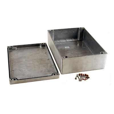 1590Z235 by Hammond Manufacturing - BOX ALUM UNPTD 13.07""L X 9.13""W