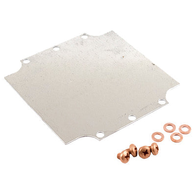 1590ZGRP161PL by Hammond Manufacturing - PANEL INNER STEEL 5.6X5.6