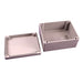 1590ZGRP233 by Hammond Manufacturing - BOX FIBERGLASS GRY 9.87""LX7.87""W