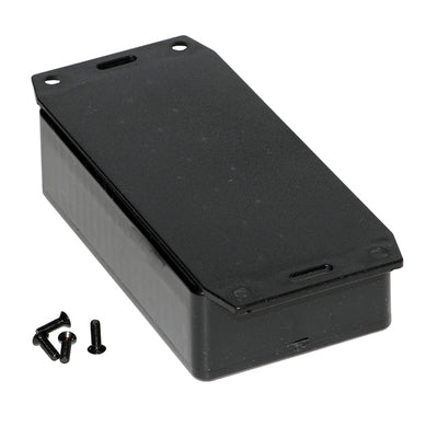 1591BF2BK by Hammond Manufacturing - BOX ABS BLACK 4.401""L X 2.441""W