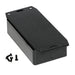 1591BF2BK by Hammond Manufacturing - BOX ABS BLACK 4.401""L X 2.441""W