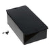 1591EF2BK by Hammond Manufacturing - BOX ABS BLACK 7.443""L X 4.331""W