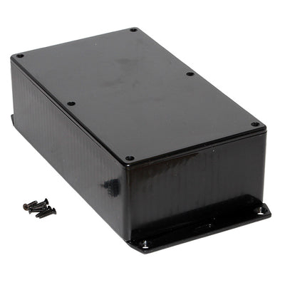 1591EF2SBK by Hammond Manufacturing - BOX PLAS BLK 7.443""L X 4.331""W