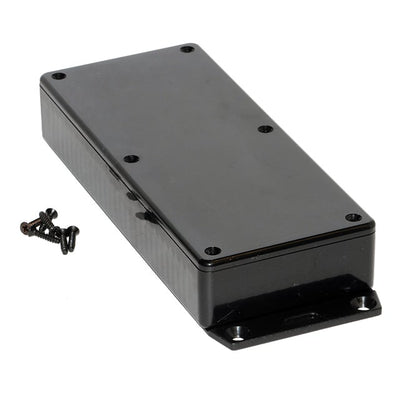 1591HF2BK by Hammond Manufacturing - BOX ABS BLACK 6.524""L X 2.787""W