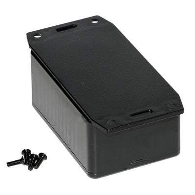 1591LF2BK by Hammond Manufacturing - BOX ABS BLACK 3.346""L X 2.205""W