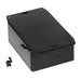 1591SF2BK by Hammond Manufacturing - BOX ABS BLACK 4.322""L X 3.236""W