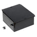 1591UF2BK by Hammond Manufacturing - BOX ABS BLACK 4.707""L X 4.724""W