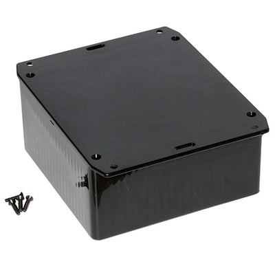 1591USFLBK by Hammond Manufacturing - BOX PLAS BLK 4.724""L X 4.724""W