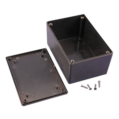 1591XXTSBK by Hammond Manufacturing - BOX PLAS BLK 4.853""L X 3.278""W