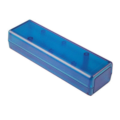 1593DTBU by Hammond Manufacturing - BOX ABS TRN BLUE 4.49""L X 1.41""W