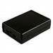 1593HAMFREE2BK by Hammond Manufacturing - BOX ABS BLACK 3.63""L X 2.61""W