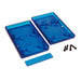 1593TTBU by Hammond Manufacturing - BOX ABS TRN BLUE 4.41""L X 2.62""W