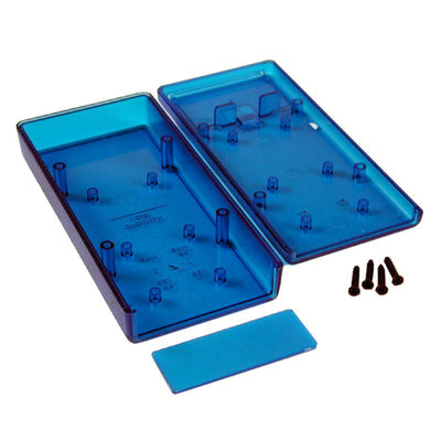 1593YTBU by Hammond Manufacturing - BOX ABS TRN BLUE 5.51""L X 2.6""W