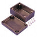 1594RFIBBK by Hammond Manufacturing - BOX ABS BLACK 3.189""L X 2.205""W
