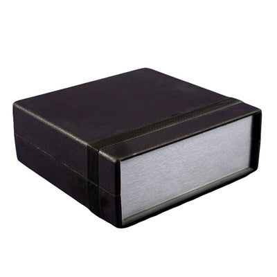 1598BSGYPBK by Hammond Manufacturing - BOX ABS BLK/GRAY 5.29""L X 5.32""W