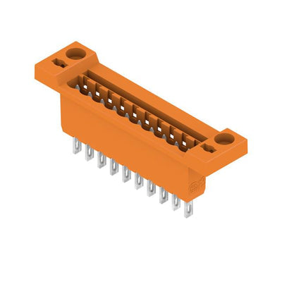 1599210000 by Weidmuller - TERM BLK HEADER 10POS ORANGE