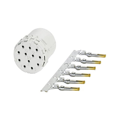1599348 by Phoenix Contact - CONNECTOR FMALE INSERT 12P GOLD CRIMP