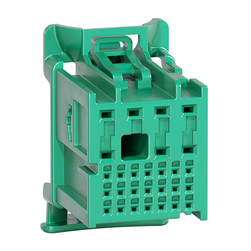 1600140002 by Molex - CONNECTOR RECPT HSG 28POS LT GREEN