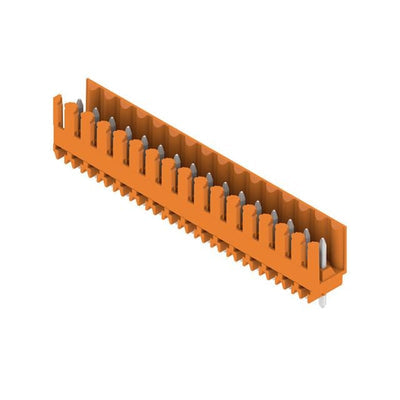 1604910000 by Weidmuller - TERM BLOCK HDR 16POS VERT 3.5MM