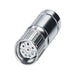 1605617 by Phoenix Contact - CONNECTOR PLG HSG FMALE 8POS INLINE