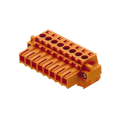 1606700000 by Weidmuller - TERM BLOCK PLUG 8POS STR 3.5MM