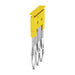 1608870000 by Weidmuller - JUMPER TERM BLK 3POS FLAT PIN