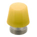 160A-604Y by Visual Communications Company - VCC - LENS YELLOW PANEL MOUNT THREADED