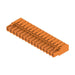 1610630000 by Weidmuller - TERM BLOCK PLUG 16POS STR 5.08MM