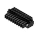1615850000 by Weidmuller - TERM BLOCK PLUG 9POS STR 3.5MM