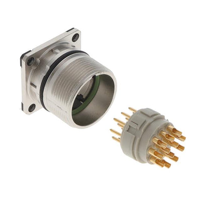 1619968 by Phoenix Contact - CONNECTOR RECPT MALE 12POS GOLD SOLDER