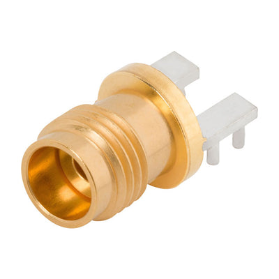 1621-60050-TD by Amphenol SV Microwave - 2.4MM JACK R/A 50OHM EDGE MNT