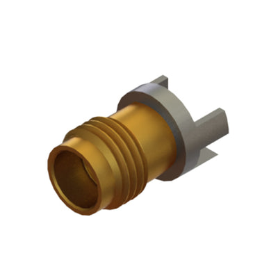 1621-60051-TD by Amphenol SV Microwave - CONNECTOR 2.4MM JACK 50OHM EDGE MNT