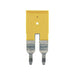 1627850000 by Weidmuller - JUMPER TERM BLK 2POS FLAT PIN