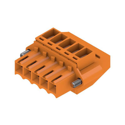 1639040000 by WeidmÃ¼ller - TERM BLOCK PLUG 5POS 90DEG 3.5MM