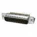 163A17789X by Conec - CONNECTOR D-SUB HD PLUG 44P R/A SLDR