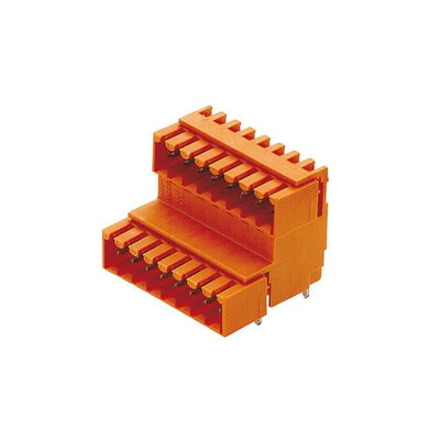 1040410000 by Weidmuller - TERM BLOCK HDR 4POS 90DEG 3.81MM