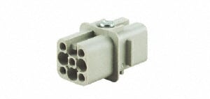 1650580000 by Weidmuller - INSERT FEMALE 7POS+1GND CRIMP